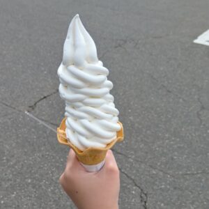 やまがた屋台 プレミアムソフトクリーム（ロング)
