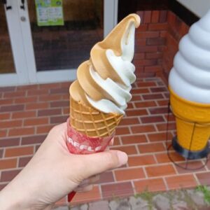 道の駅 南アルプスむら長谷 すずらん牛乳とコーヒーのミックス