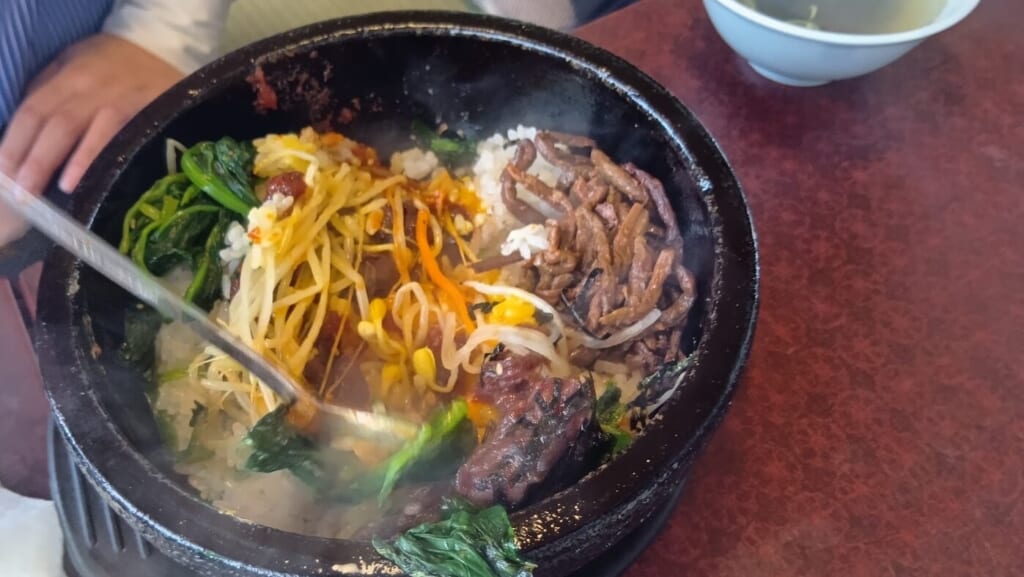 焼肉 南大門のビビンバ
