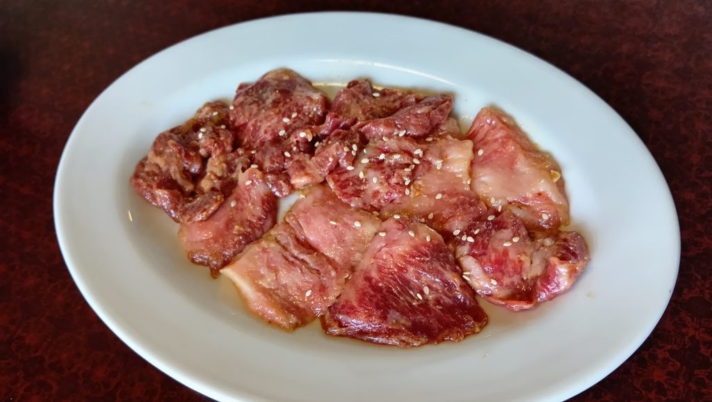 焼肉 南大門信州牛の上カルビ