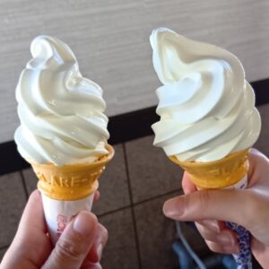 道の駅 木曽川源流の里きそむら バニラ