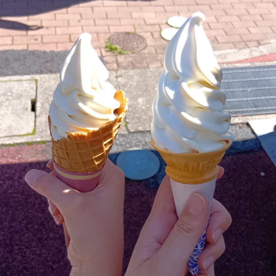 道の駅 日義木曽駒高原 とうもろこし(ワッフルコーン)
とうもろこしとバニラのミックス