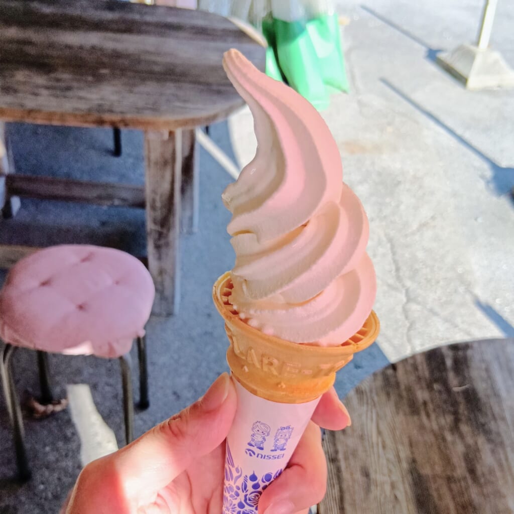 ジビエ工房木曽 百田商店 生乳ソフトクリーム